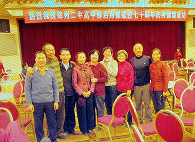 1967届191班部分同学，70周年校庆